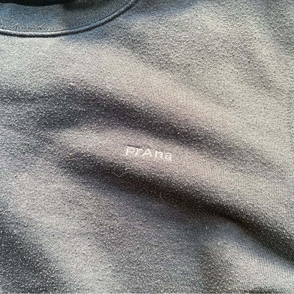 PrAna Women’s Fleece Crew Sweatshirt Size Medium Black - Picture 5 of 8